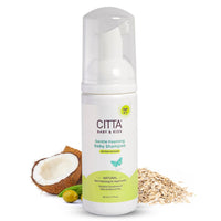 CITTA Gentle Foaming Baby Shampoo | Tear-Free & Dermatologist Approved | Prevents Cradle Cap | Natural Care with Coconut, Olive & Oats | Safe for Newborns & Kids (0-10 Years) | Now in 50ml