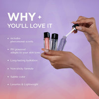 BELLAVITA Mini Lip Gloss Set of 3 | 2ml each | Gift Set | Color Changing Based on pH | Glossy Finish | Hydrating & Non-sticky | Lip Gloss for Women | Mother's Day Gift