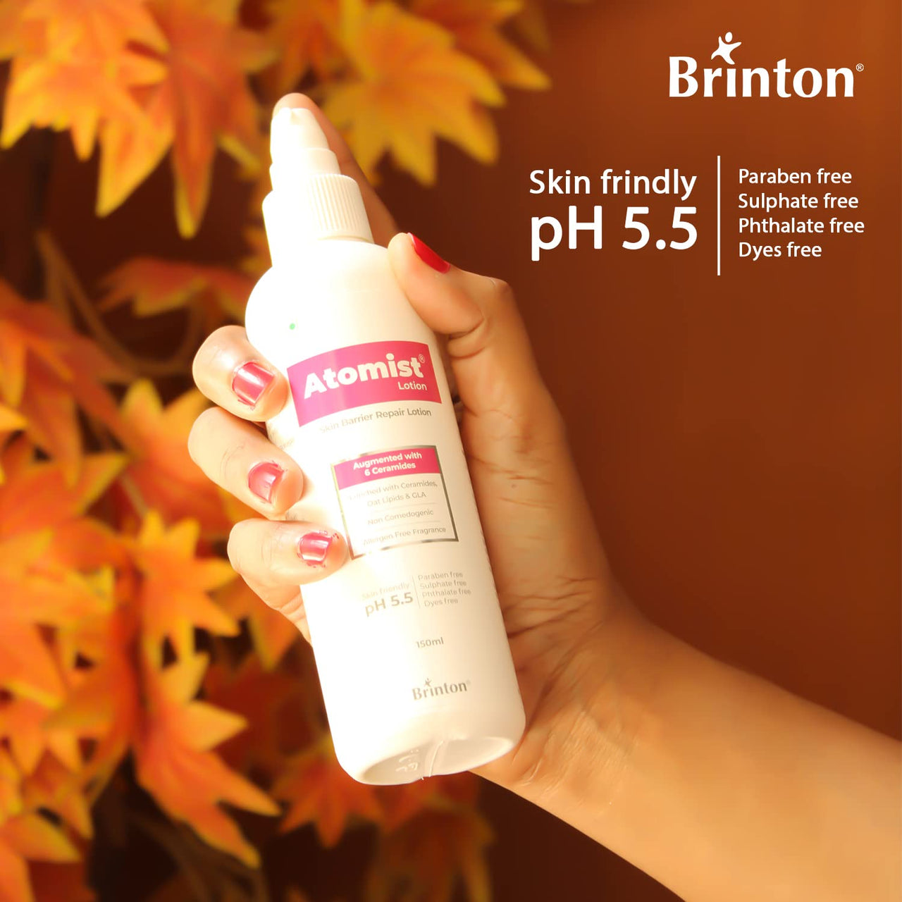 Brinton Atomist Lotion, 150 gm x Pack of 2