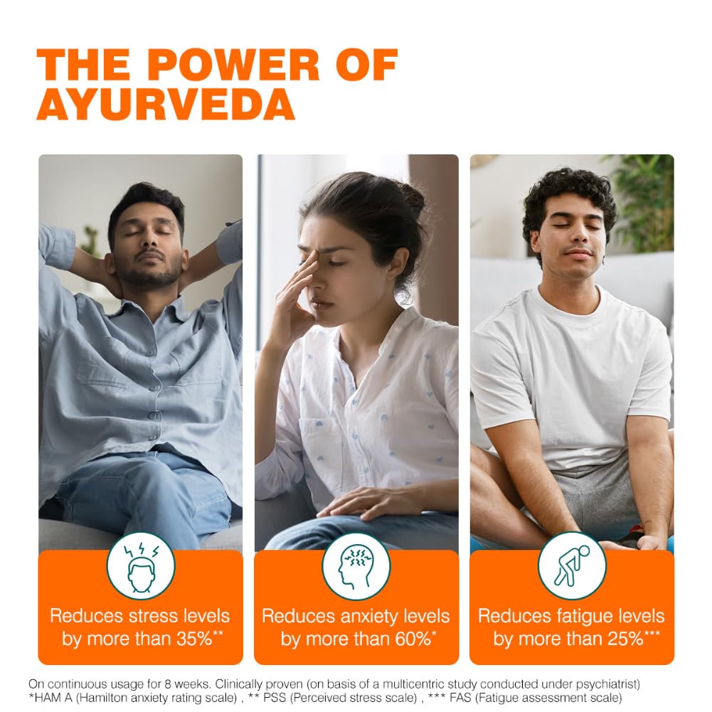 Himalaya Organic Ashwagandha 670Mg |Helps Release Stress | Rejuvenates Mind And Body | General Wellness | Tablet, Pack Of 60