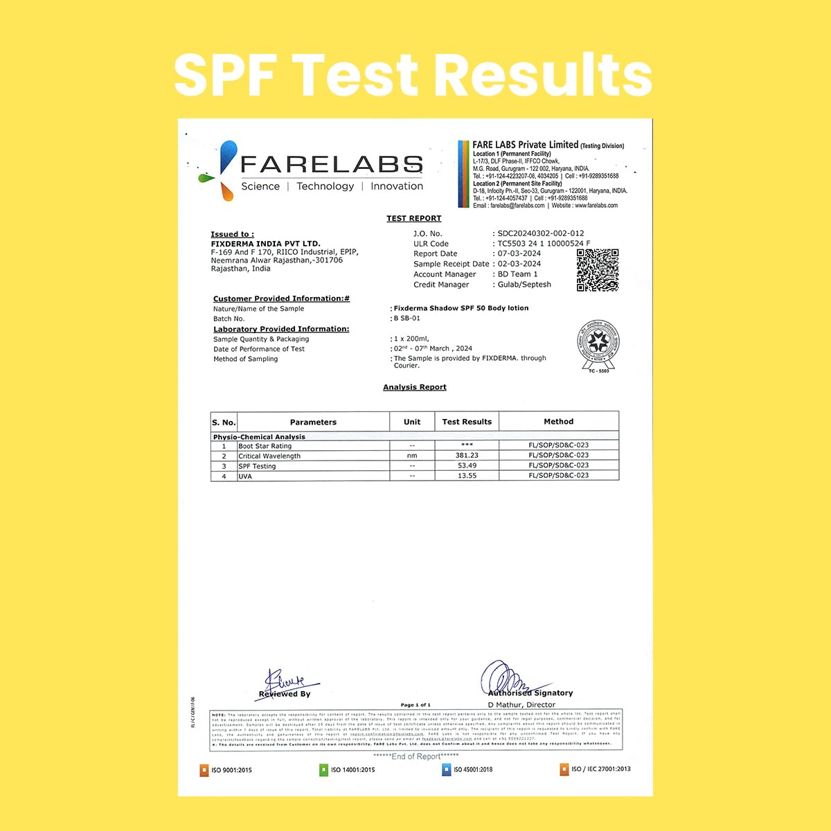 Fixderma Shadow Sunscreen Body Lotion with SPF 50 PA+++ & 2% Niacinamide | Body Sunscreen | Prevents Sun Tan, UVA & UVB Protection with No White Cast For Women & Men - 200 ml