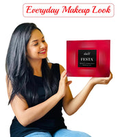 Iba Festa Beauty Essentials Makeup Kit for Women | 5 in 1 Makeup | Contains: Liquid Lipstick, Kajal, Primer, Foundation, Lip & Cheek Tint | Long Lasting Makeup Kit Combo With All Products Full Set For Girls