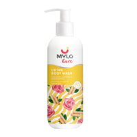Mylo Veda Ubtan Body Wash for Skin Brightening & De-Tanning- 275 ml- SLS & Paraben Free Body Wash I Both for Men & Women