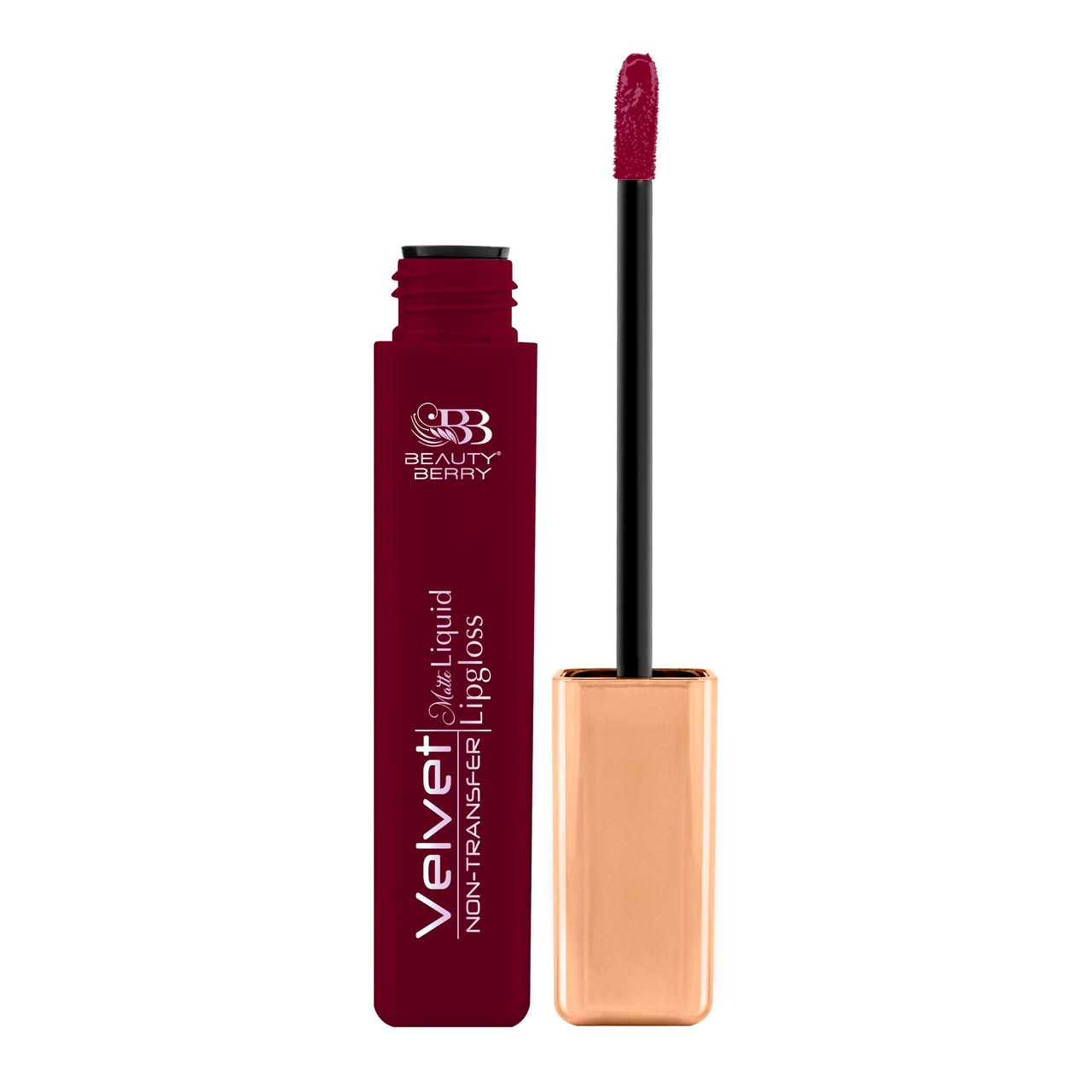 Beauty Berry Velvet Non Transfer Liquid Lipstick for Women (Rich Tang)