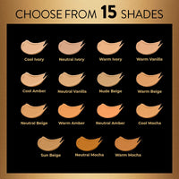 MyGlamm Manish Malhotra Beauty Skin Awakening Foundation Cream Form- Warm Mocha - 34gm | For Dark Skin | With Vitamin C, Long Lasting, Medium to High Coverage