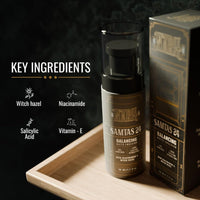 NARH SAMTAS 24 | Oil-Control Moisturizer | Long Lasting Hydration, Acne Spot Reduction With Niacinamide & Witch-Hazel Leaf Extract, Non-Sticky, Nourishing, Fast Absorbing & Balances Skin PH, 50ml