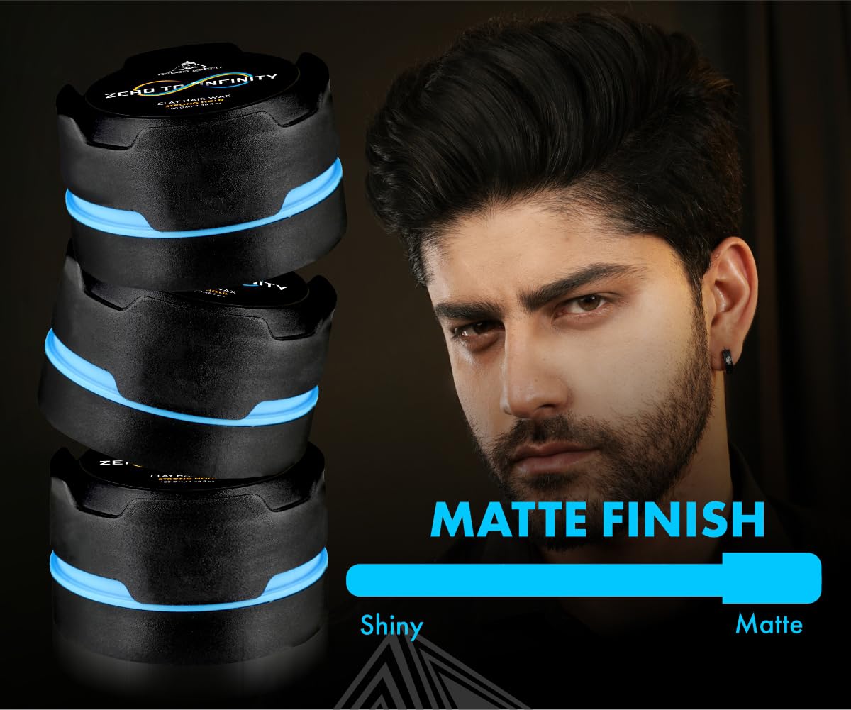 Urbangabru Zero to Infinity Hair Wax - 50 Gram | Matte Finish & Strong Hold