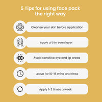 Karrot Natural Skincare 24K Gold Face Pack for Bright and Glowing Skin, Hydrates and Replenishes Cell Growth, Contains Avocado Oil, Sandalwood, Honey, For Women and Men, All Skin Types, 100gms