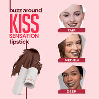 Juice Kiss Sensation Lipstick with Goodness of Bio Retinol, & SPF 15 UV Protection