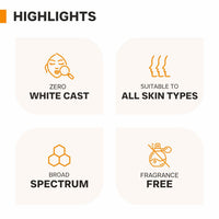 DERMATOUCH Multivitamin Spf 50 Pa+++ Sunscreen Gel For All Skin Types | Uva-Uvb Protection |Zero White Cast | Unisex | 30G