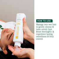 Biolage Smooth Proof Anti-Frizz Shampoo |Up to 72HR Frizz Control | With Camellia Oil & Glycerin | For Dry and Frizzy Hair | For Women and Men | Vegan & Cruelty-Free