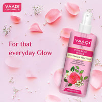 Vaadi Herbals Pvt. Ltd Pack Of 2 - Rose Water & Lavender Water - 100% Natural & Pure, 250 ml (Pack of 2)