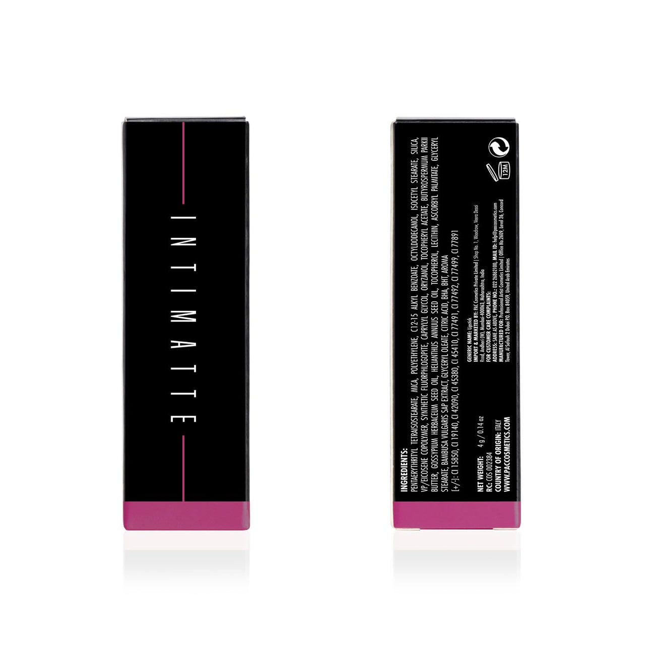 PAC Intimatte Lipstick (Climax)