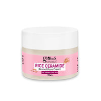 Globus Natural Rice Ceramide Revival Face Cream, Enriched with Sunflower & Coffee, For Velvety Soft Skin, 50 gm