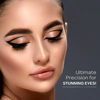 FACESCANADA Ultime Pro A Matte Made in Heaven Ink Eyeliner - Black, 1.2 ml | Felt Tip Pen Liner For Ultra Fine Application | 24 Hr Long Stay Formula | Waterproof, Smudgeproof & Transferproof