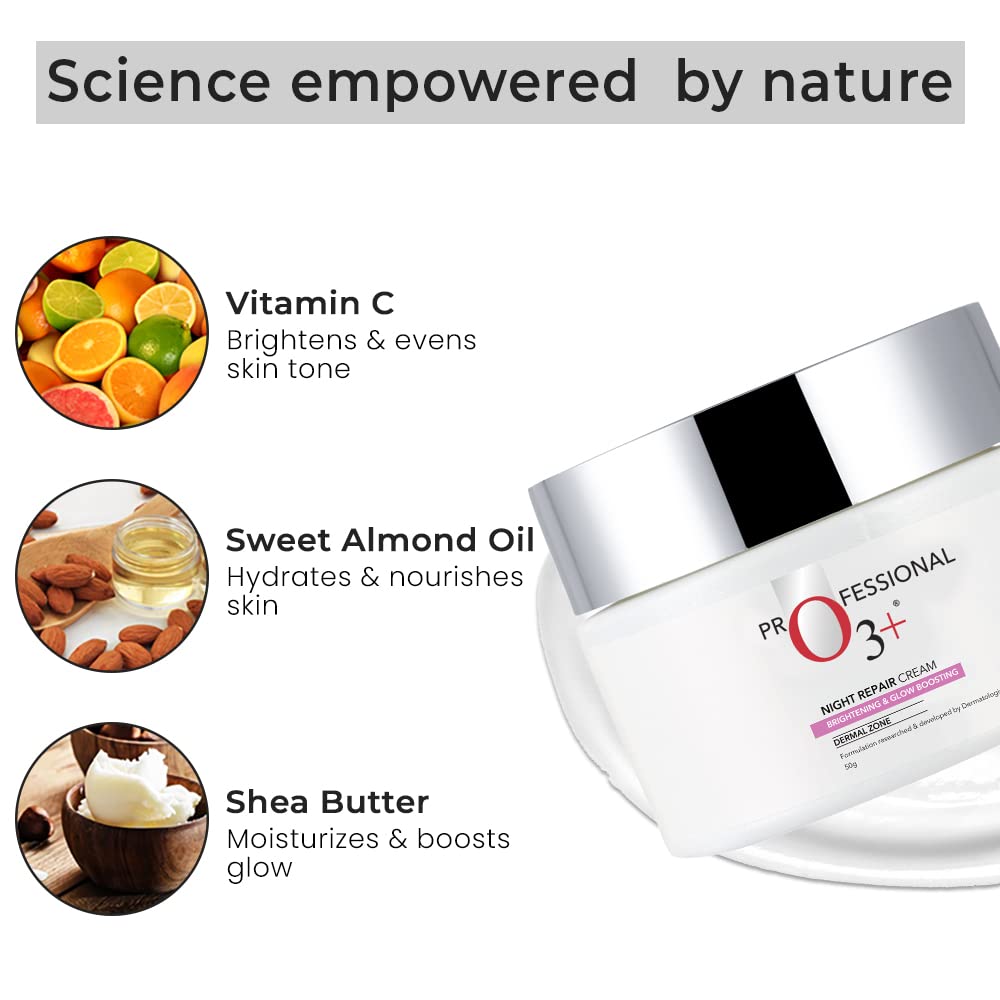 O3+ Day and Night Cream Pack For All Skin Type - 100gm (50g each)