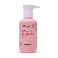 Milagro Beauty Natural Intimate Wash for Women – Gentle Feminine Hygiene Wash, pH-Balanced Formula, Soothes Itching & Dryness, Fights Odour, 100% Vegan & Paraben-Free, 120ml