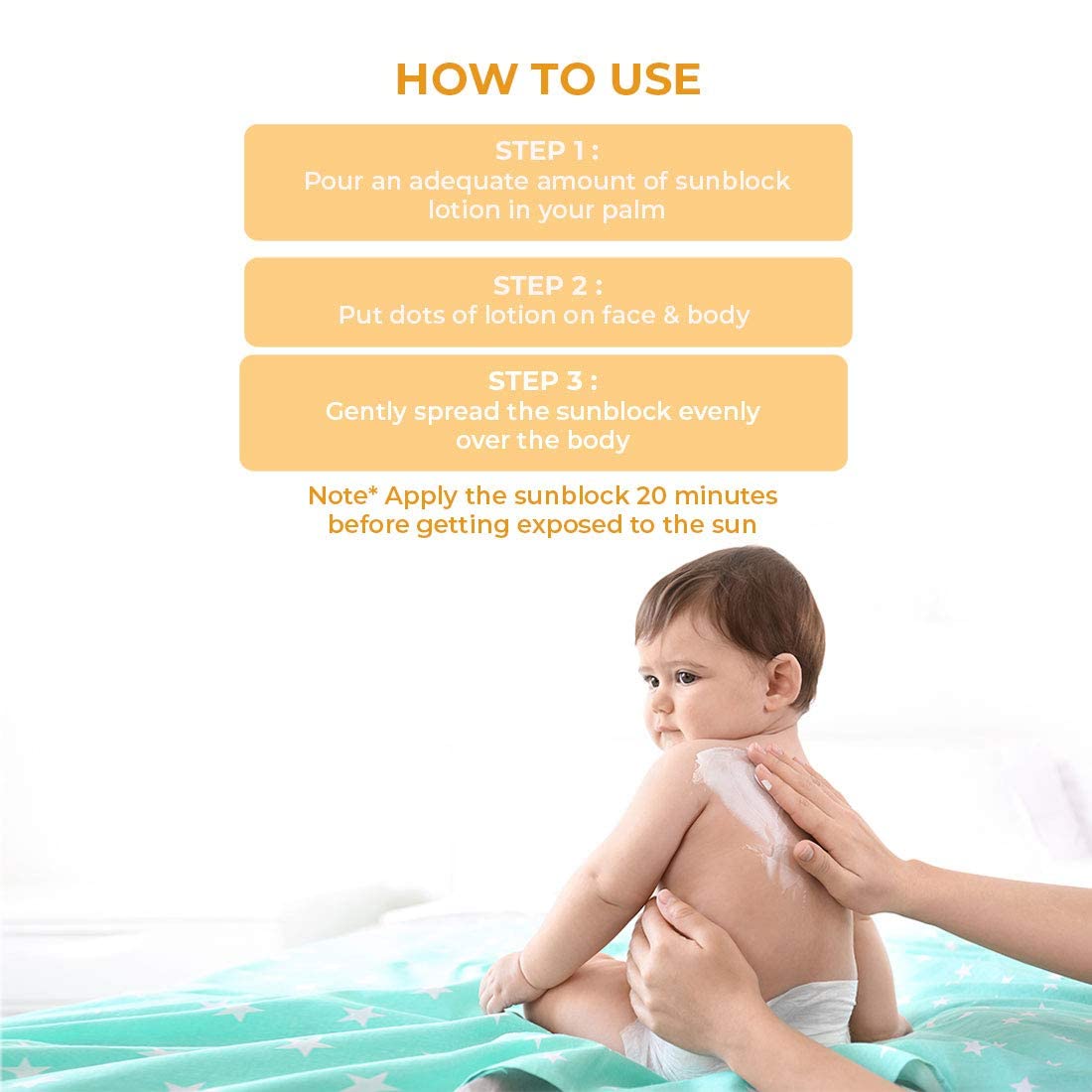 Softsens Sunblock Spf 30 Lotion | Enriched with Vitamin E, avocado & carrot extracts | For Babies & Parents | 50g Pack of 2