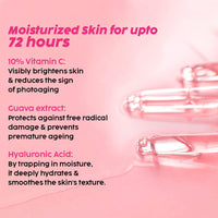 The Plant Fix Plix 10% Vitamin C Face Serum (20ml) for Skin Brightening & Even toned complexion with Guava Extract, Hyaluronic acid & Pentavitin, for Women & Men | All Skin Types