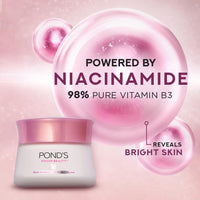 Pond's Bright Beauty Anti-Spot Serum Cream with Niacinamide and SPF 15 PA++, Fades Dark Spots and Reveals Bright Skin, 50g