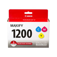 Canon MAXIFY PGI-1200 3Color Multi Pack Ink Compatible to MB2120, MB2720, B2020, MB2320, Cyan, Magenta, Yellow 3Color Ink