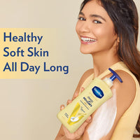 Vaseline Deep Moisture Body Lotion |For Dry Skin| Moisturised Glowing Skin| With Pro Ceramides 400ml