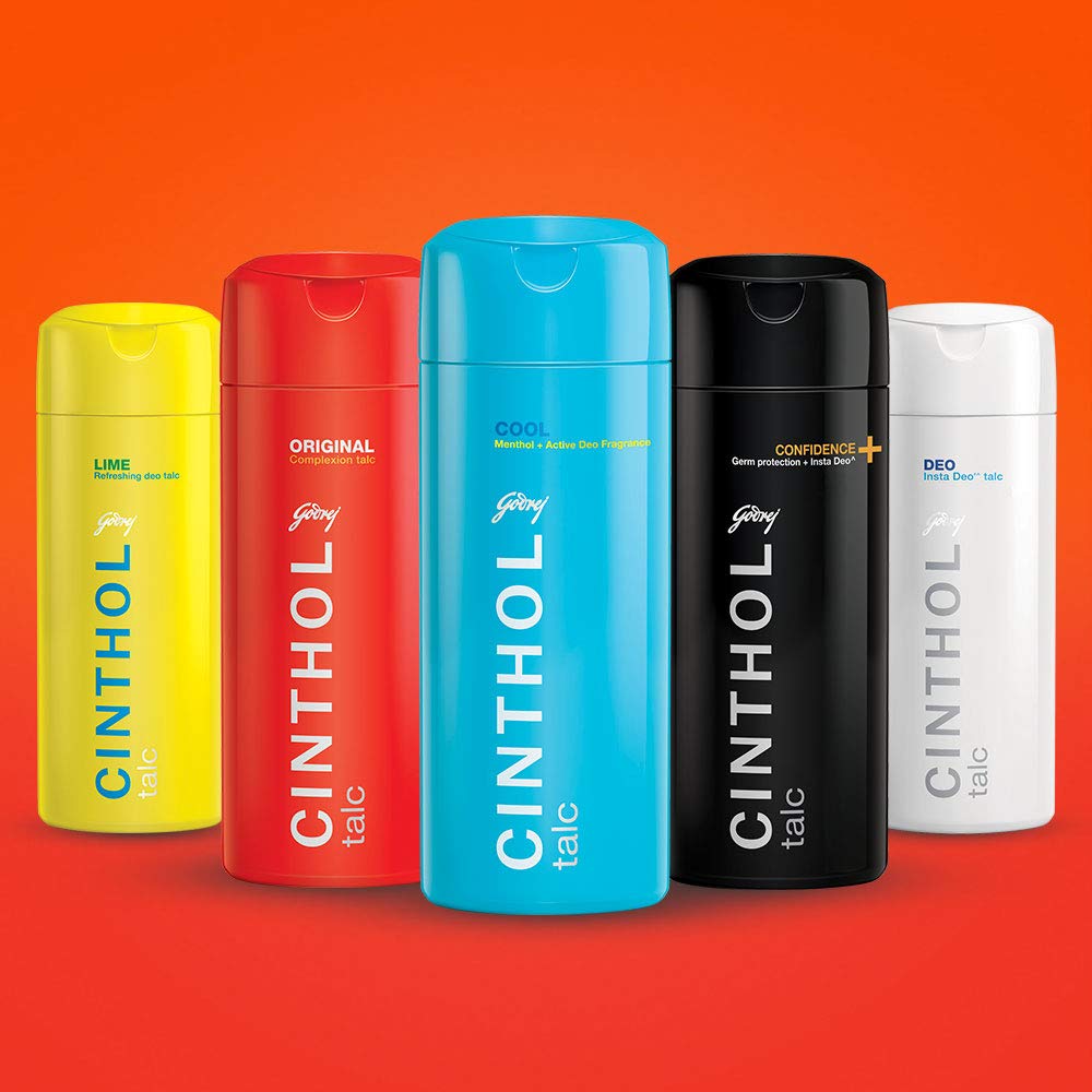 Cinthol Godrej Original Talc, Pack of 300g powder