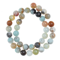 Natural Stone Beads 2mm Amazonite Gemstone Round Loose Beads Crystal Energy Stone Healing Power for Jewelry Making DIY,1 Strand 15