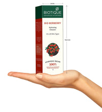 Biotique Bio Honey Water Clarifying Toner, 120ml And Biotique Bio Berberry Hydrating Cleanser For All Skin Types, 120Ml