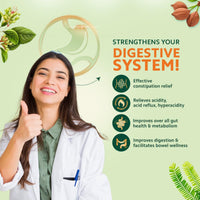 Triphala Juice - 1L | All-in-one Digestive Care Solution | Long term constipation, digestive problem relief supplement | Improves Gut Health | 100 % Ayurvedic Formula