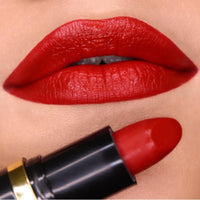 Iba Pure Lips Moisturizing Lipstick for Women - A66 Red Glam Glossy, 4g | Creamy Finish | Intense Color & Highly Pigmented | Enriched with Vitamin E, Coconut Oil and Shea Butter | Smooth Texture | Makeup