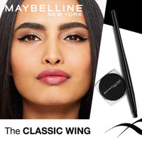 Maybelline New York Eyeliner, Intense Colour, Long-lasting, 36Hr wear, Lasting Drama Gel Eyeliner, Black