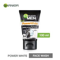 Garnier Men Power White Anti-Pollution Double Action Facewash, 100gm And Garnier Men Oil Clear Clay D-Tox Deep Cleansing Icy Face Wash, 100gm