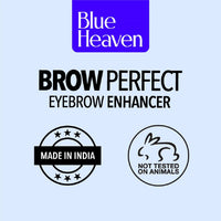 Blue Heaven Brow Perfect Eyebrow Pencil Enhancer, Ash Grey, 0.30gm (Pack of 2)