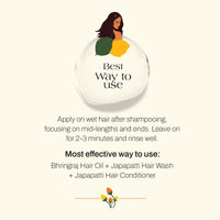 Ashpveda Japapatti & Brahmi Hair Conditioner for Dry Scalp, Damaged and Freezy Hair (100 ml)