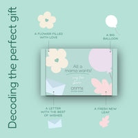Orimii All A Mama Wants Pregnancy Gift Box, Pregnancy Gift Set For Women & Mothers | Perfect Baby Shower Gift for New Moms & Expecting Mothers | Mothers Day Special Gift Set