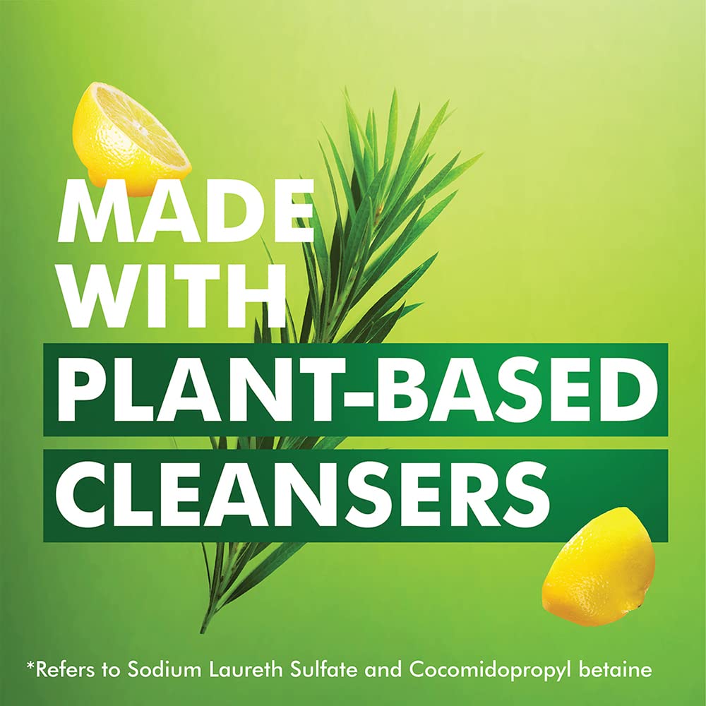 Liril Lime & Tea Tree Oil Soap 125 g (Pack of 6) & Liril Lemon and Tea Tree Oil Body Wash, 250ml