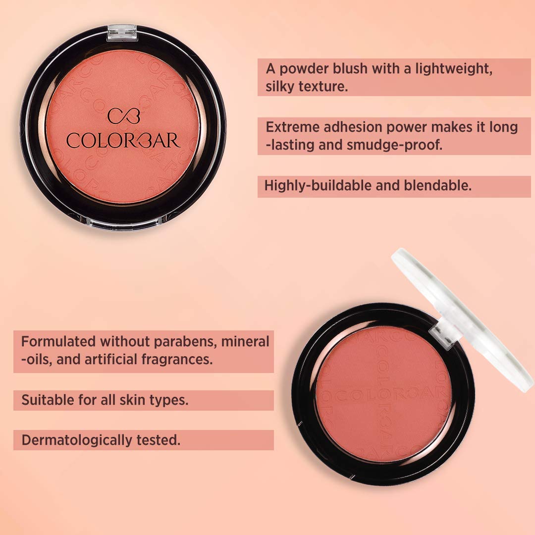Colorbar Cheekillusion Blush, Rosey Peach