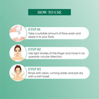 Ozone CBT Face Wash with Aloe Vera, Chironji, Neem & Lemon | Deep Cleansing & Brightening Formula for Flawless, Glowing Skin | Suitable for All Skin Types | Unisex Facewash | 100gm