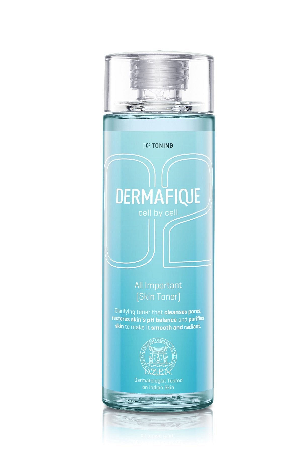 Dermafique All Important Skin Toner, Aqua Marine, 150ml And Dermafique Absolute Detox Facial Cleanser for Normal To Dry Skin, Dermatologist Tested, Soap Free (100 ml)