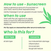 The Plant Fix Plix Under-Eye Gel and SPF 50+ Guava Glow Sunscreen Combo, For Glowing Skin & Reducing Dark Circles, 3% Niacinamide, Ceramides, Vitamin C | For Women & Men, All Skin Types