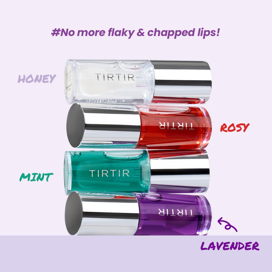 TIRTIR My Glow Mint Lip Oil | Moisturizing Lip Care with Cooling Mint for Smooth | Glossy Lips