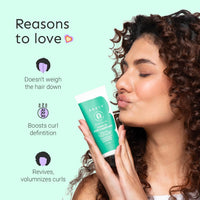 Arata Curl Leave-In Conditioner For Dry, Frizzy, Wavy, Curly Hair | Light Weight | Enhances Natural Curl Texture | Adds Shine & Moisture | Cg Friendly | No Sulphate, Paraben, Silicone | 100Ml,1 Count