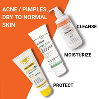 NOURRIR CleanseMe Gentle Skin Cleanser Face Wash | 125 ML |All Skin Types | Enriched with Allantoin & Colloidal Oatmeal | Use with or Without Water | Soap Free