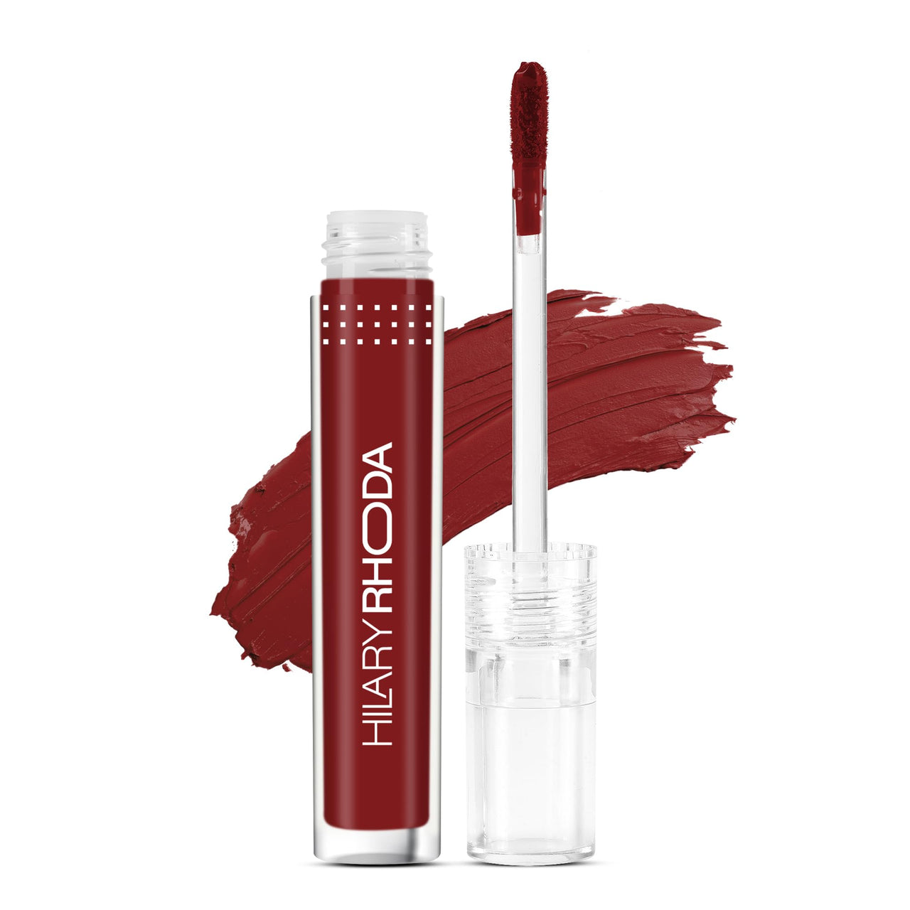 Hilary Rhoda Power Of Matte Liquid Lipstick | Buildable Colour | Long Lasting & Matte Finish | Lightweight & Non-Drying Formula | Smudge Proof & Non-Transferable | 3ml (Fearless Berry - Shade 16)