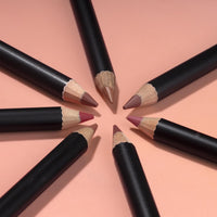 PAC Lip Pencil - 14 (Mauve) | Richly Pigmented One Swipe Application | Creamy Non Drying Comfortable Formula | Wood Barrel Lip Liner Pencil