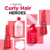 BBLUNT Curl Defining Hydra-Mist Serum with Jojoba Oil and Coconut Water for Hydrated & Nourished Curls - 150 ml | Hydrates & Nourishes Hair | Smoothens Hair | Tames Frizz