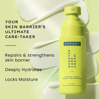 Hyphen Barrier Care Face Cream for Oily & Combination Skin | Lightweight Peptide and Ceramide Face Moisturizer | Strengthens Skin Barrier & Deeply Hydrates | Oil Free Face Moisturizer |50Ml