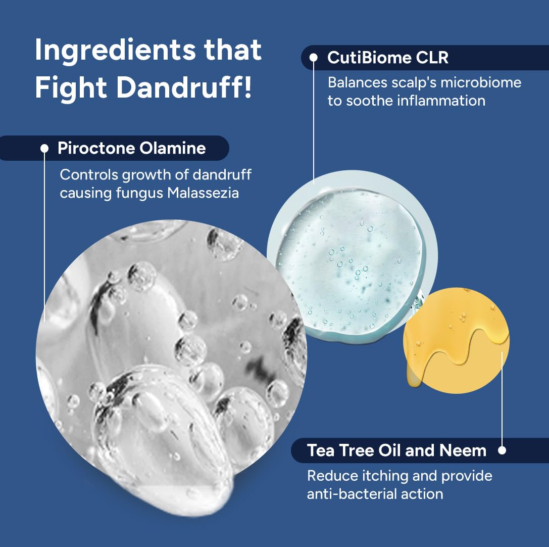 Arata Anti-Dandruff Shampoo for Women and Men I With Piroctone Olamine |Up To 100% Dandruff Reduction I Soothes Dry Flaky Scalp and Itching I Ideal For Dandruff Cure | 200 ML