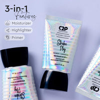 C2P Pro Strobe Cream for Face Glow Gold 30g | 3-in-1 Glow Booster | Primer + Highlighter + Moisturizer | SPF++ Niacinamide & Hyaluronic Acid | Dewy Glow for All Skin Types